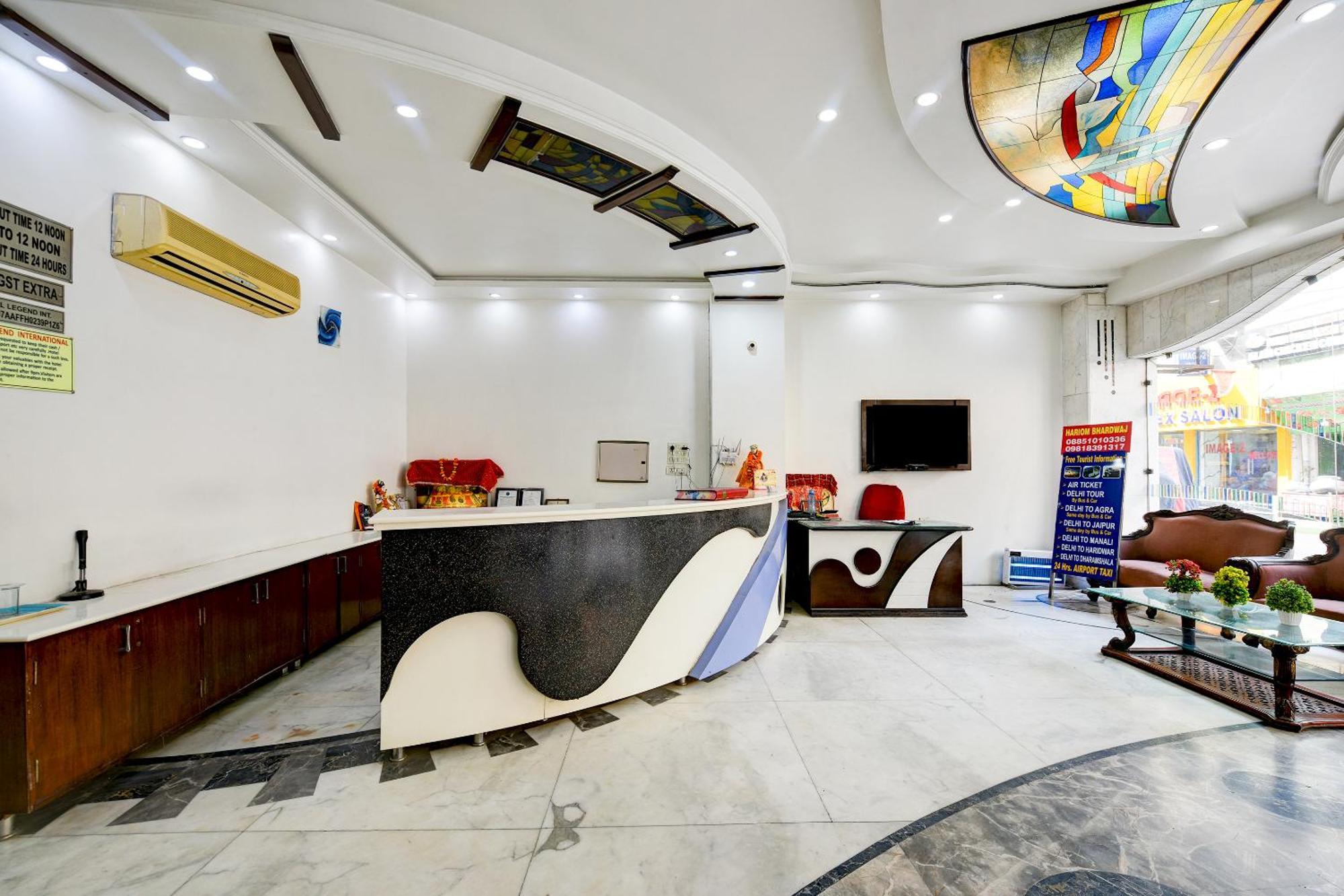 Hotel Legend International - 02 Mins From New Delhi Railway Station Exterior foto